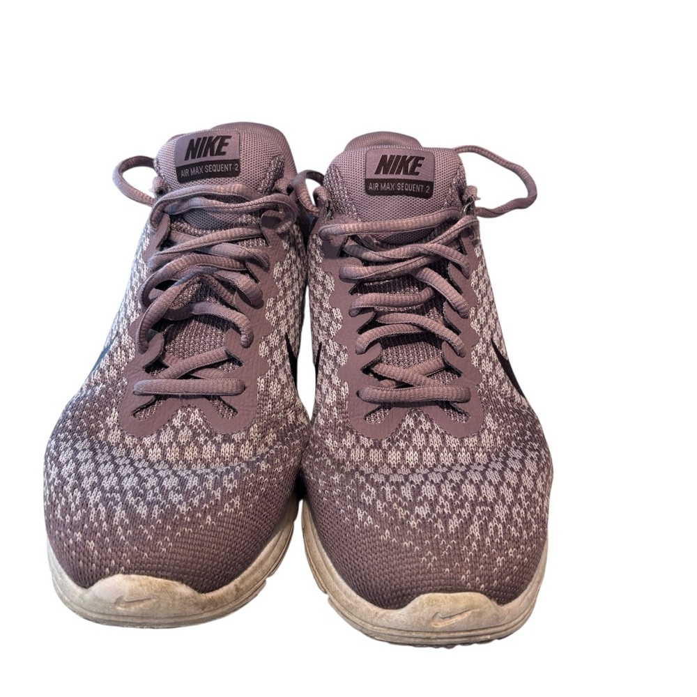 Nike Women's Air Max Sequent 2 Purple/ patterned Sneakers sz 8.5 Preloved